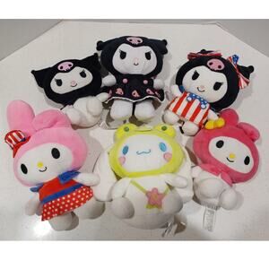 SANRIO Collection My Melody, Kuromi and Cinnamoroll Plush